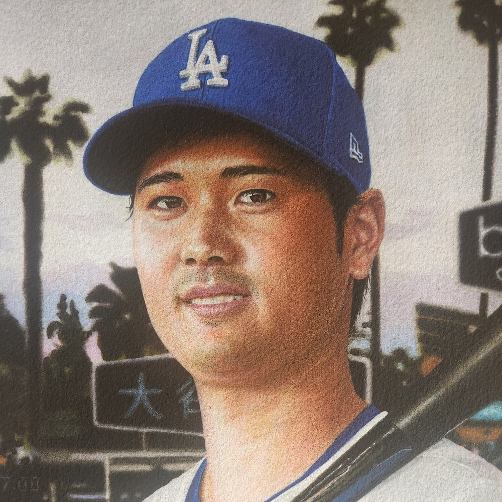 Shohei Ohtani - Topps Living Set Fine Art Print #729 - Picture 2 of 6